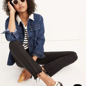 Madewell Black Cropped Women's Jeans